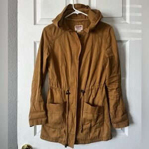 Mossimo Supply Co. Women's Brown Hooded Jacket